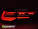 VW GOLF 8 19-24 Фонари led bar тонированные с бегающим поворотником