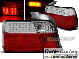 BMW E36 Седан Фонари светодиодные, красно-белые с светодиодным поворотником