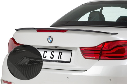 BMW 4er F33/ M4 F83 14- Спойлер на крышку багажника Carbon look матовый