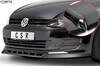 VW Golf 7 12-17 Накладка на передний бампер Carbon look