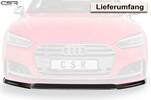Audi A5 F5 S-Line / S5 F5 16-19 Накладка на передний бампер Carbon look