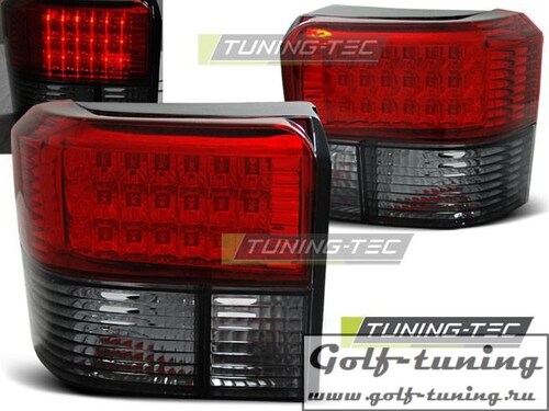 VW T4 90-03 Фонари светодиодные, красно-тонированные