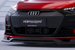 Audi e-tron GT 20- Сплиттер центральный под покраску для накладки на передний бампер CSL707