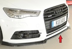 Audi A6/S6 4G/C7 14-18 Сплиттер для переднего бампера глянцевый