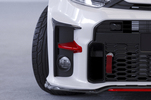 Toyota GR Yaris 20- Накладки на передний бампер боковые глянцевые