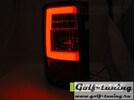 VW Caddy 03-15 Фонари светодиодные, Led Light bar красно-тонированные