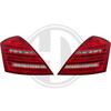 Mercedes W221 05-09 Фонари светодиодные, красно-белые