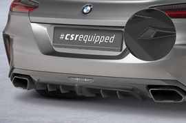 BMW Z4 18- Накладка на задний бампер Carbon look матовая