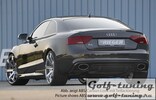 Audi A5 S-Line/S5 11-16 Купе/Кабрио Накладка на задний бампер/диффузор