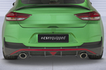 Hyundai I30 N 18- Накладка на задний бампер Racing c CSR-logo