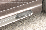 VW Golf 4/VW Bora Накладки на пороги Carbon Look