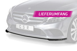Mercedes Benz C-Klasse W205/S205/V205/C205/A205 18-21 Накладка переднего бампера Carbon look 