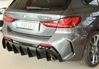 BMW F40 (F1H) 19- Диффузор для M-Sport-package заднего бампера глянцевый