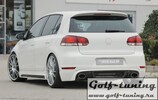 VW Golf 6 GTI/GTD Накладка на задний бампер carbon look