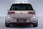 VW Golf 7 R 17-21 Накладка на задний бампер Racing 