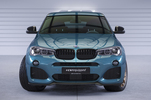 BMW X4 (F26) M-Paket 14- Накладка переднего бампера матовая
