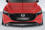 Mazda 3 19- Накладка на передний бампер Carbon look