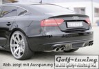 Audi A5 B8/B81 07-11 S-Line Sportback Накладка на задний бампер/диффузор carbon look