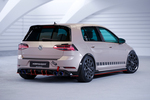 VW Golf 7 R 17-21 Накладка на задний бампер Racing 