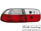 Honda Civic 92-95 2D+4D Фонари красно-белые