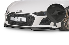 Audi R8 (Typ 4S) 19- Накладка на передний бампер Carbon look
