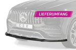 Mercedes Benz GLE C167 AMG-Line 19- Накладка на передний бампер матовая Carbon look