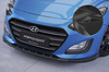 Hyundai I30 11-17 Накладка переднего бампера Carbon look