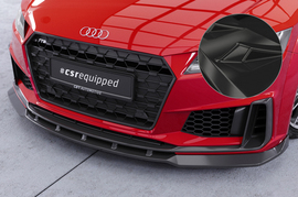 Audi TT S-Line 18- Накладка на передний бампер глянцевая