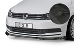 VW Touran II 15- Накладка на передний бампер carbon look