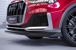 Audi Q7 S-Line 19- Накладка на передний бампер глянцевая