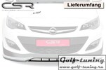 Opel Astra J 12-15 Накладка на передний бампер