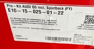 Audi Q5 16-24 Комплект пружин Eibach Pro-Kit с занижением -35мм 