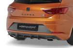 Seat Leon 3 (5F) Cupra SC 17-20 Накладка на задний бампер