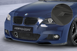  BMW 3er E92/E93 M-Paket 06-10 Накладка переднего бампера  Carbon look матовая