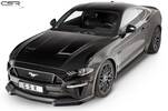 Ford Mustang VI 17- Накладка на передний бампер Carbon look