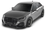 Audi Q2 20- Накладка переднего бампера Carbon look