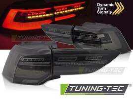 VW GOLF 8 19-24 Фонари led bar тонированные с бегающим поворотником