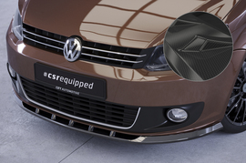 VW Touran I (Typ 1T) 2010-2015 Накладка на передний бампер carbon look
