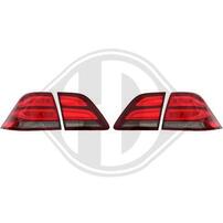 Mercedes W166 11-15 Фонари светодиодные, красно-тонированные
