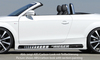Audi TT 8J 06-14 Coupe/Roadster Накладки на пороги Carbon Look