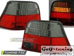 VW Golf 4 97-03 Фонари светодиодные, красно-тонированные