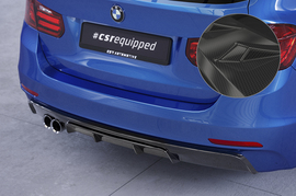 BMW 3er F31 2011–2015 Диффузор для заднего бампера carbon look 