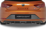 Seat Leon 3 (5F) Cupra SC 17-20 Накладка на задний бампер