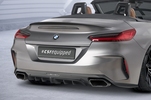 BMW Z4 18- Накладка на задний бампер Carbon look матовая