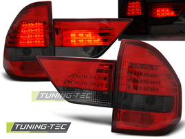 BMW X3 04-06 Фонари светодиодные, красно-тонированные