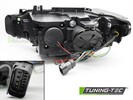 BMW F30/F31 11-15 Фары с жёлтыми светодиодными ангельскими глазками хром