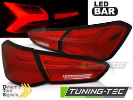 FORD FOCUS 4 18-21 Хэтчбек Фонари lightbar design красно-белые