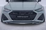 Audi RS6/RS7 19- Накладка переднего бампера Carbon look