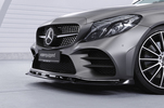 Mercedes Benz C-Klasse W205 AMG-Line18-21 Накладка на передний бампер Carbon look 