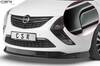Opel Zafira C Tourer 11-16 Накладка на передний бампер Cupspoilerlippe матовая